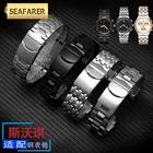 Ремешок из нержавеющей стали для часов Swatch серии Yas109 Yis408, ремешок с тремя вилками 17 мм 19 мм