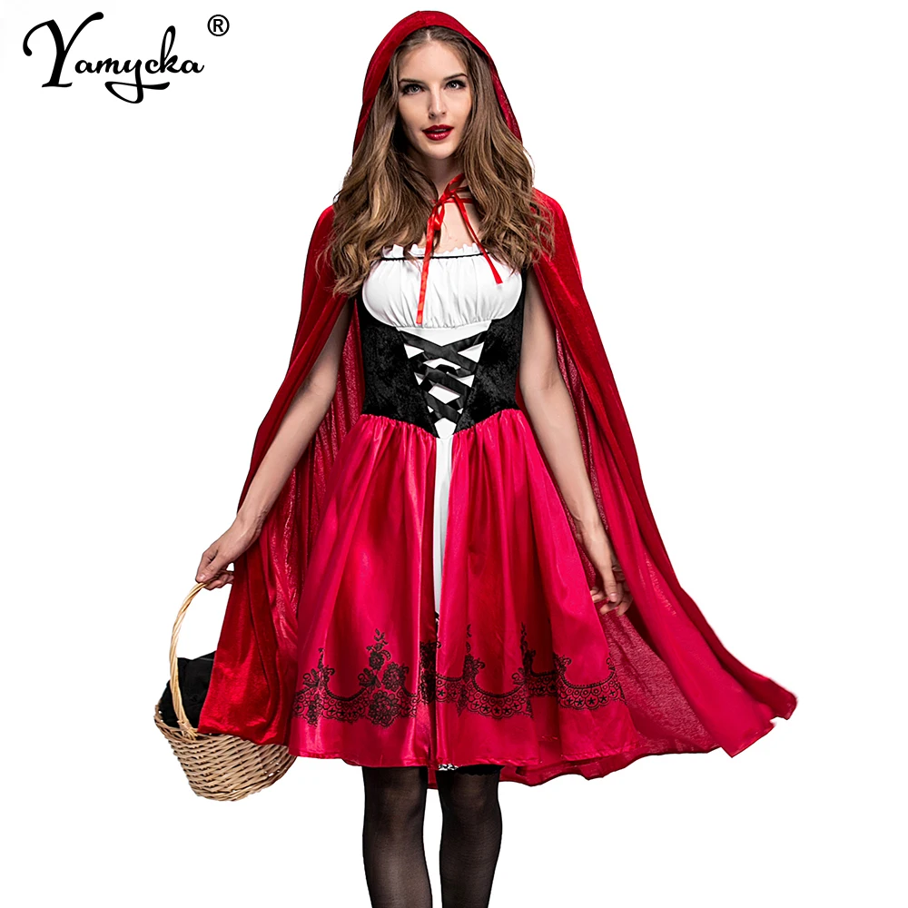 

Sexy vintage y2k Halloween dress women Little Red Riding Hood Princess cosplay party club dress sleeveless bodycon summer dress
