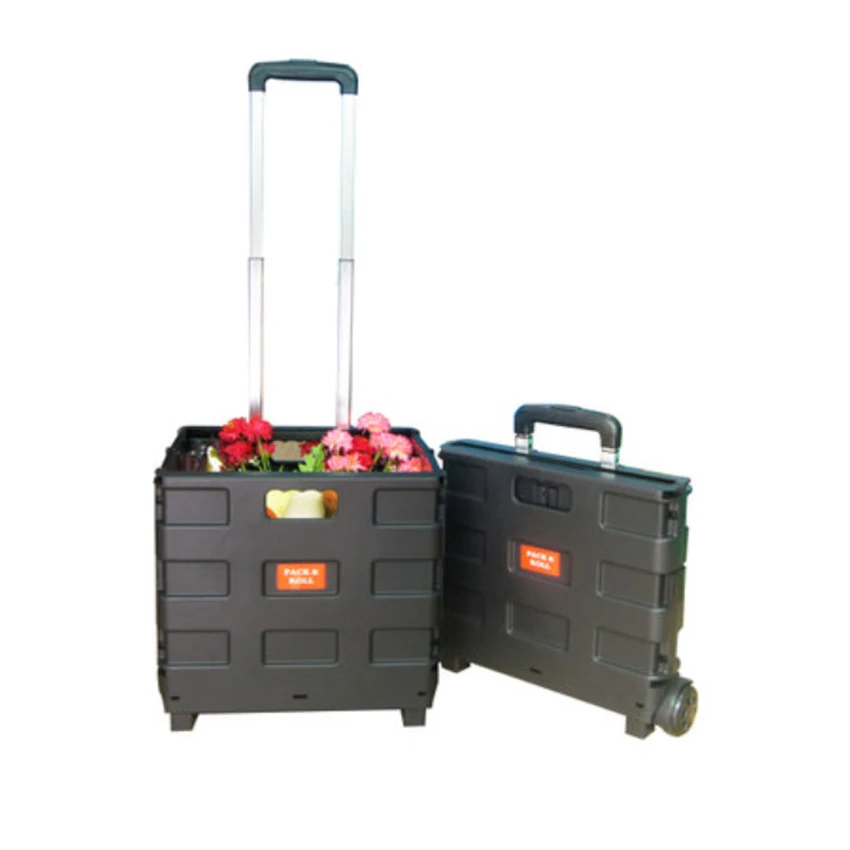 Портативный ящик для хранения Handcart складная и приемная тележка покупок уличная