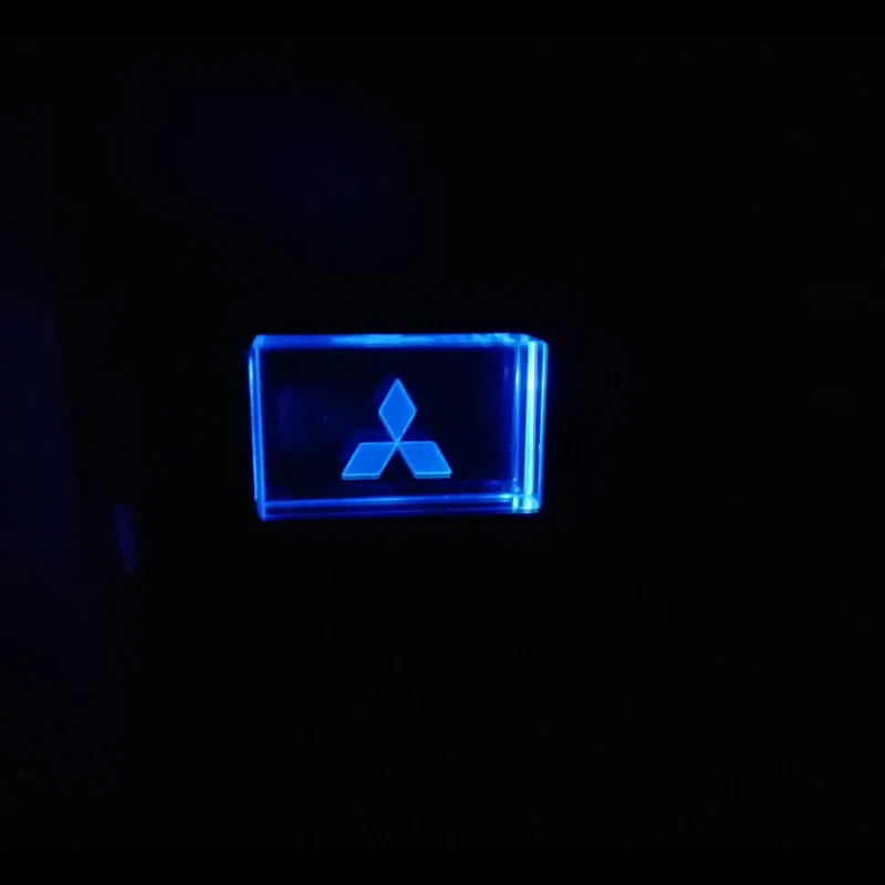 Металлический USB флеш накопитель MITSUBISHI crystal модель автомобильного ключа 4 ГБ 8 16 32