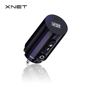 xnet g5 portable wireless tattoo battery power supply rca interface for rotary machine fount adapter fast chargering free global shipping