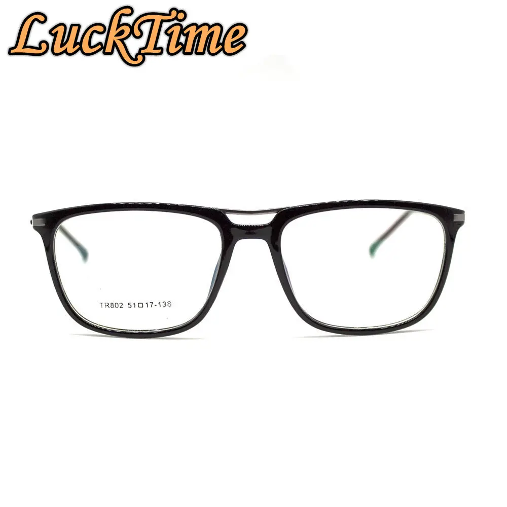 LuckTime повседневные винтажные очки оправа для мужчин и женщин унисекс модные