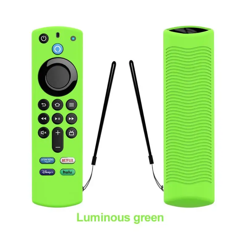 Популярный силиконовый чехол для Amazon Fire TV Stick 4K ударопрочный Противоскользящий