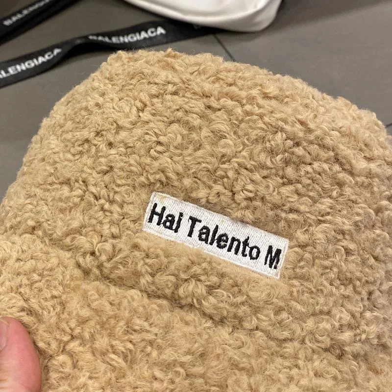 Зимняя женская шапка плюшевый Бархат Теплый ушной протектор Рыбацкая шляпа