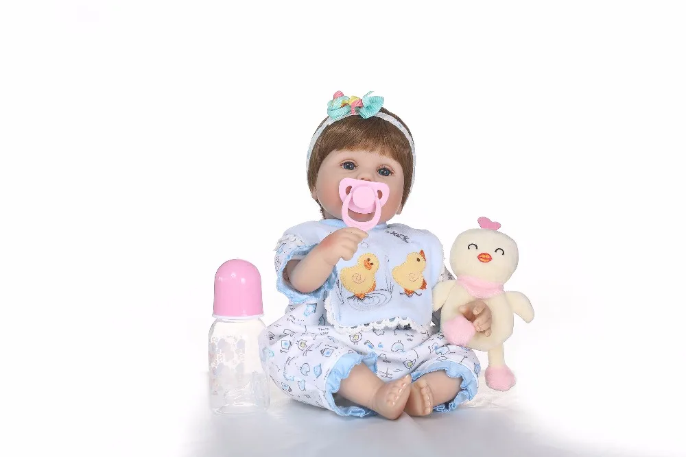 Мягкие силиконовые детские куклы bebes Reborn с спальным мешком игрушки для девочек