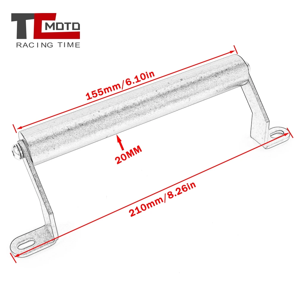 motorcycle mobile phone gps plate bracket supporter holder bar 1220 mm for ktm 1290 super adventure r s adv 2018 2019 2020 free global shipping