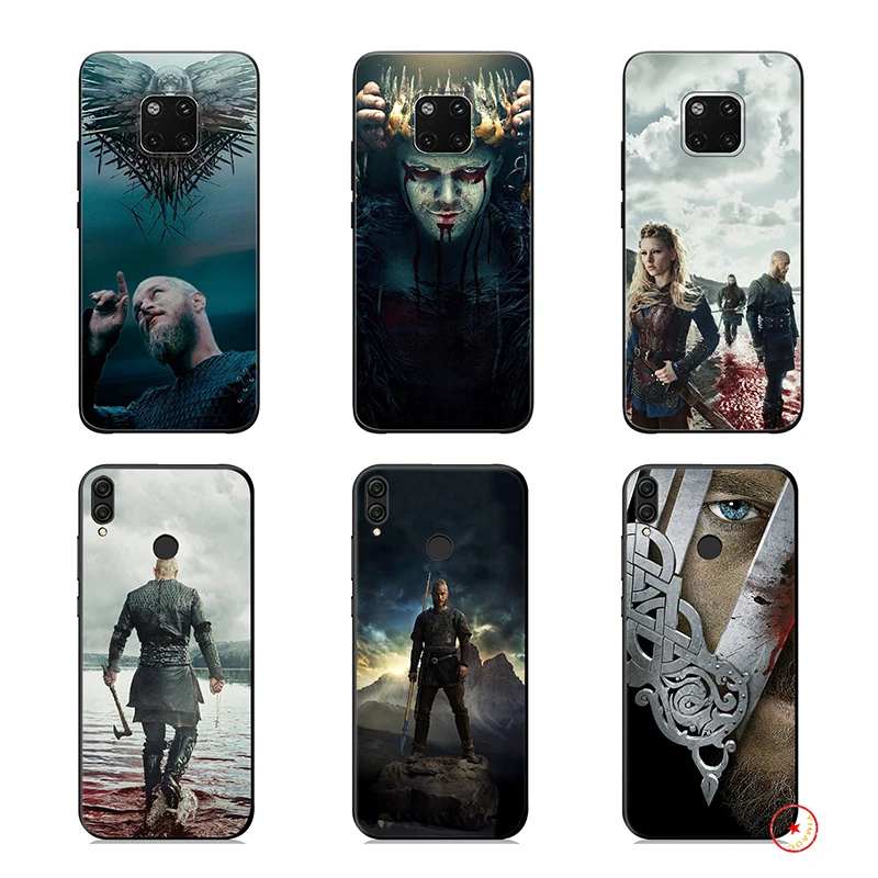 Vikings ТВ-шоу Мягкий силиконовый чехол для huawei Honor 10 9X9 8 8X Lite 7X 7C 7A 6A Note |