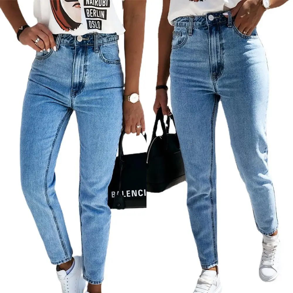 

High Waisted Stretch Skinny Jeans Ladies Denim Jeggings Pants Fashion Trousers