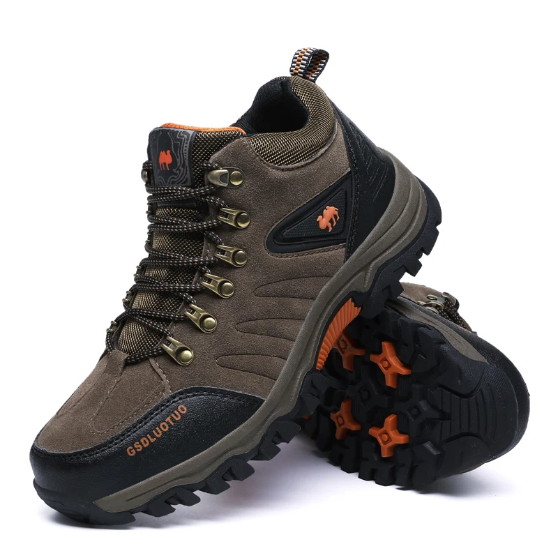 Мужские тактические ботинки LION SCREAM Уличная обувь из натуральной кожи дышащие