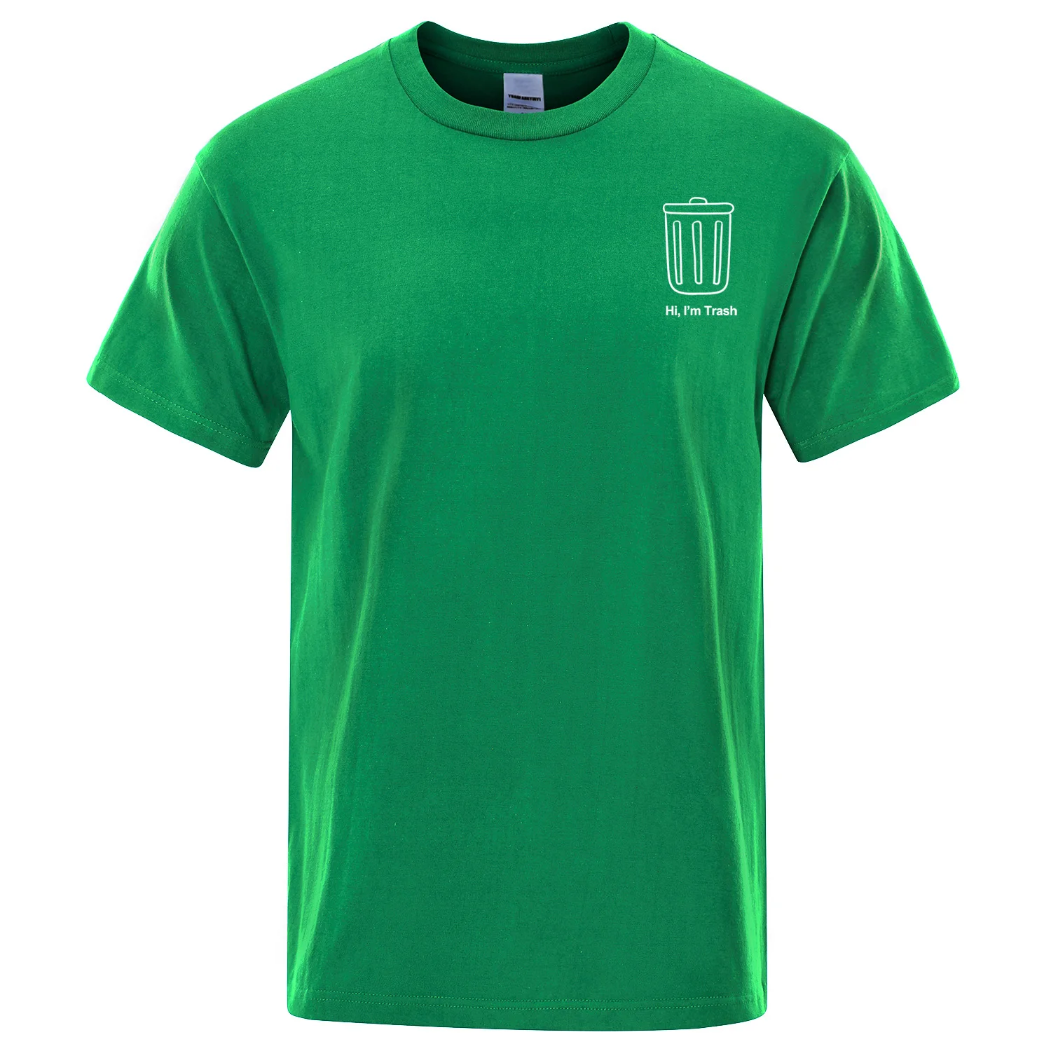 Модель 2019 года модная мужская футболка забавная с коротким рукавом принтом