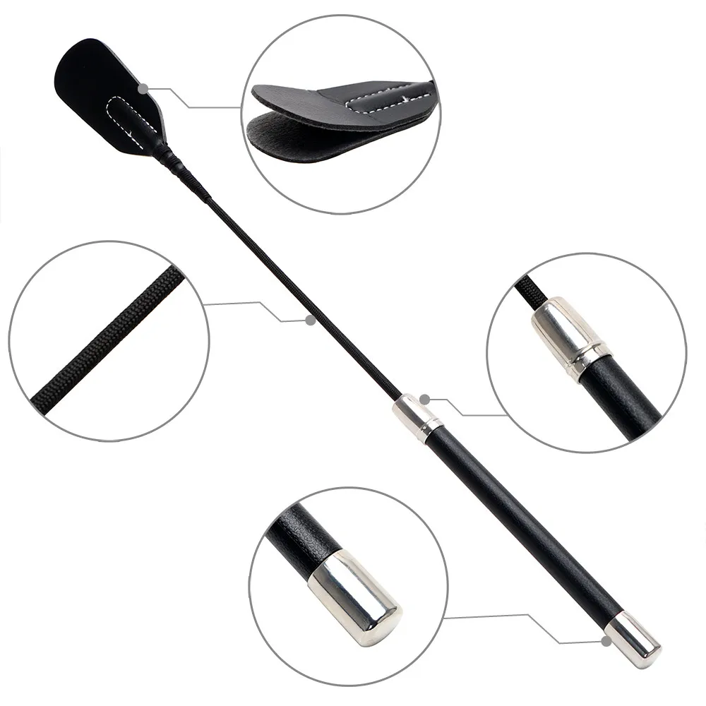 Кнут БДСМ из кожи с мечом и ручкой 3 размера | Красота здоровье