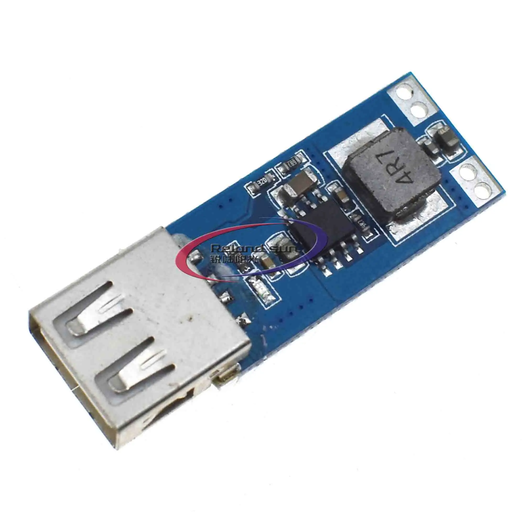 DC-DC boost модуля 3V3.3V3.7V4.2V до 5V1A2AUSB boost печатной платы mobile power boost