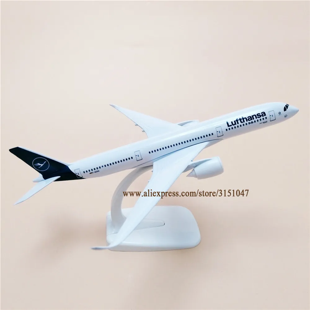 Модель самолета Lufthansa A350 модель из металлического сплава 20 см | Игрушки и хобби