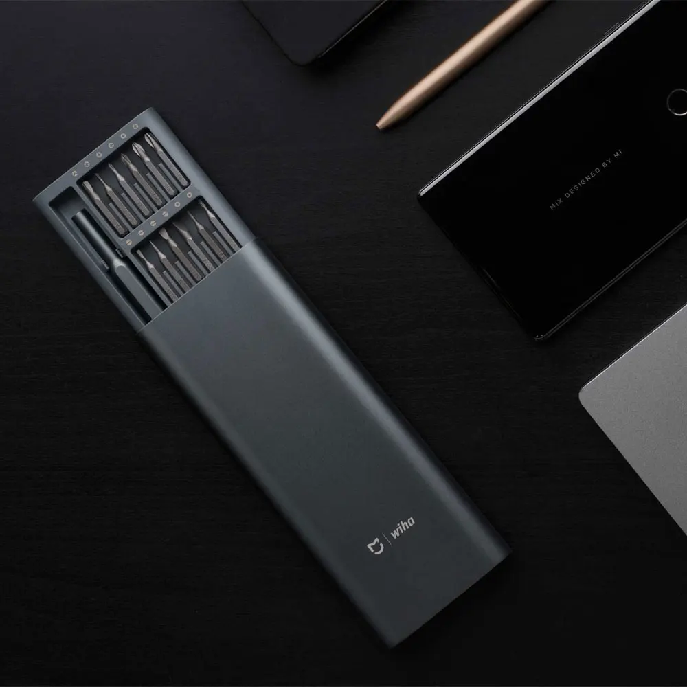 Набор точных отверток Xiaomi Mijia Wiha 24 в 1 60HRC магнитные биты домашний набор DIY