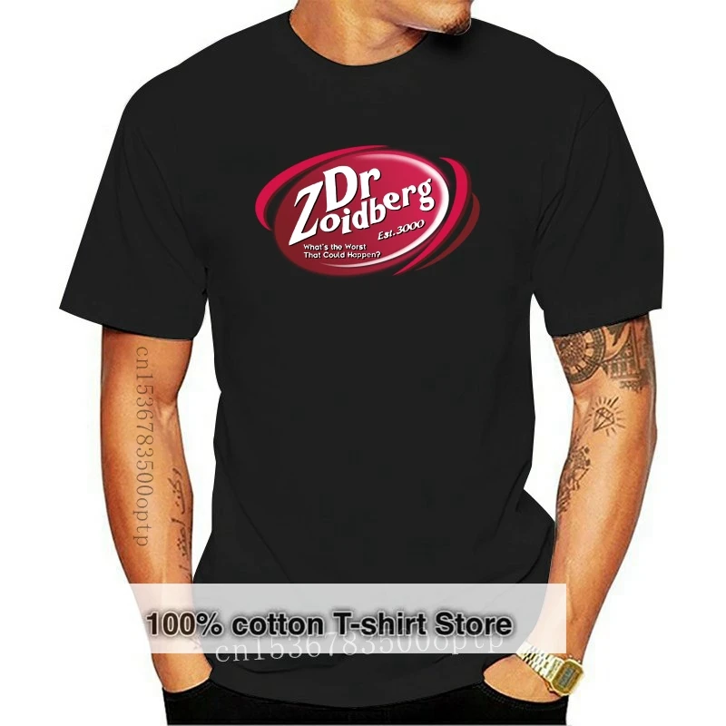 

New Printed funny 2021 camiseta Dr Zoidberg Whats The Worst Dr Pepper Men's T-Shirt 100% cotton women tee shirt