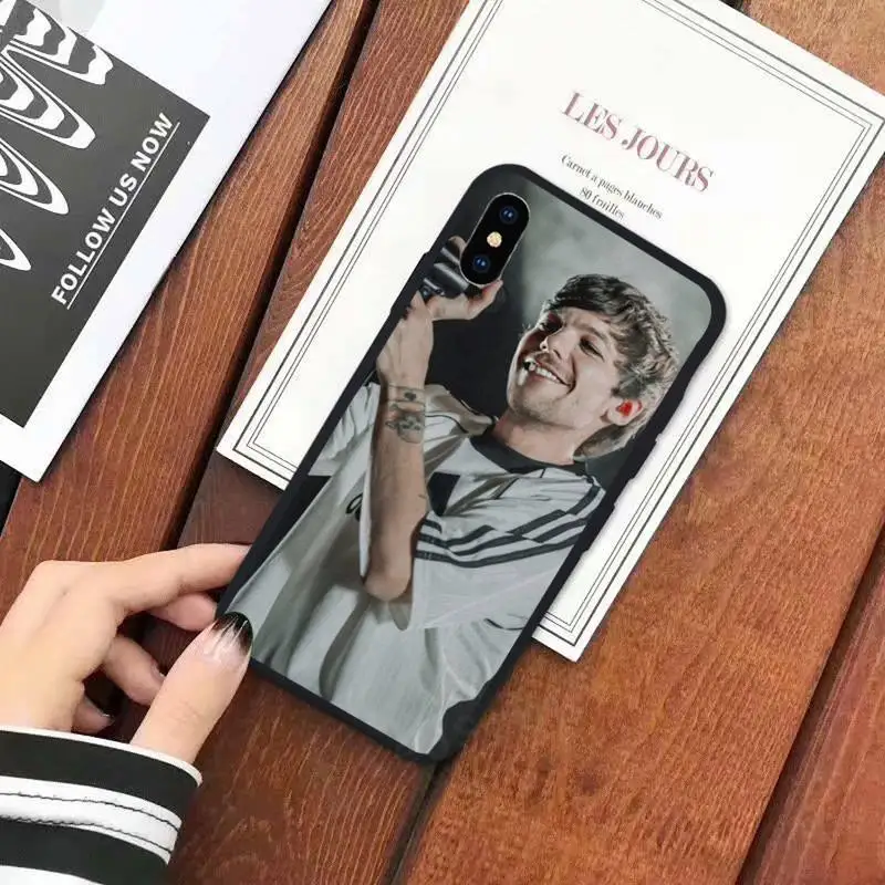 

Louis Tomlinson one dircation Anti-fall coque Phone Case for iPhone 11 12 mini pro XS MAX 8 7 6 6S Plus X 5S SE 2020 XR