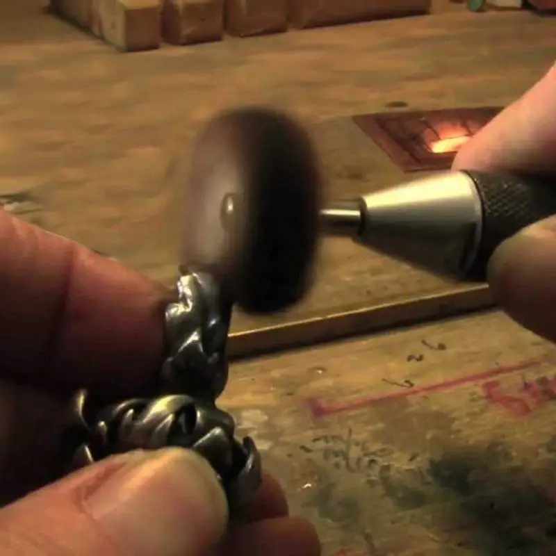 

60 Pieces 1 inch Abrasive Wheel Buffing Polishing Wheel Set 4 Grits Polishing Wheel with Free Box for Dremel Rotary Tool