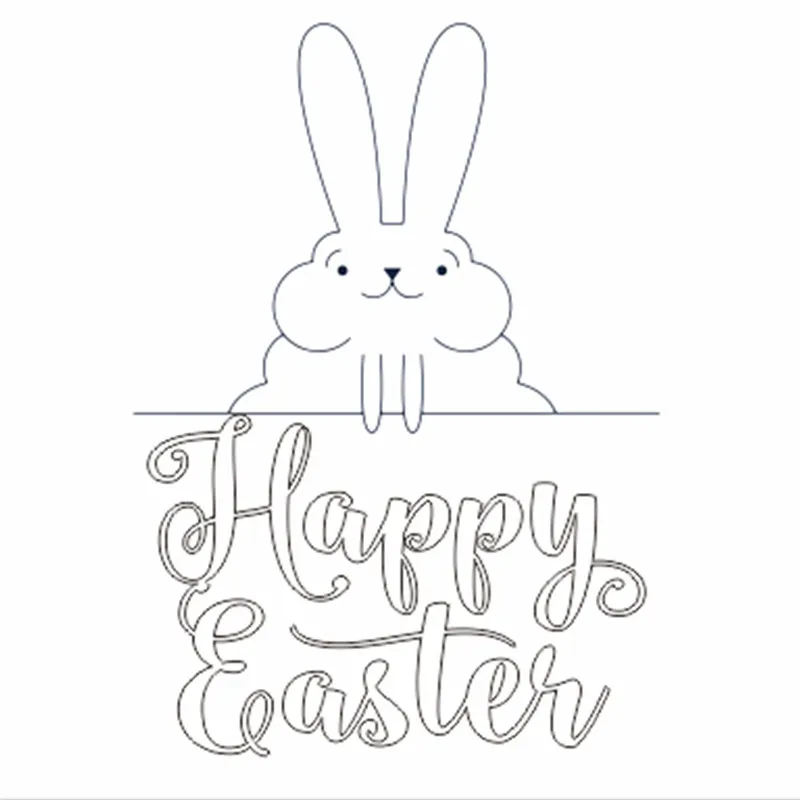 TTLIFE мультфильм кролик металлическая пресс-форма для карты Скрапбукинг альбом