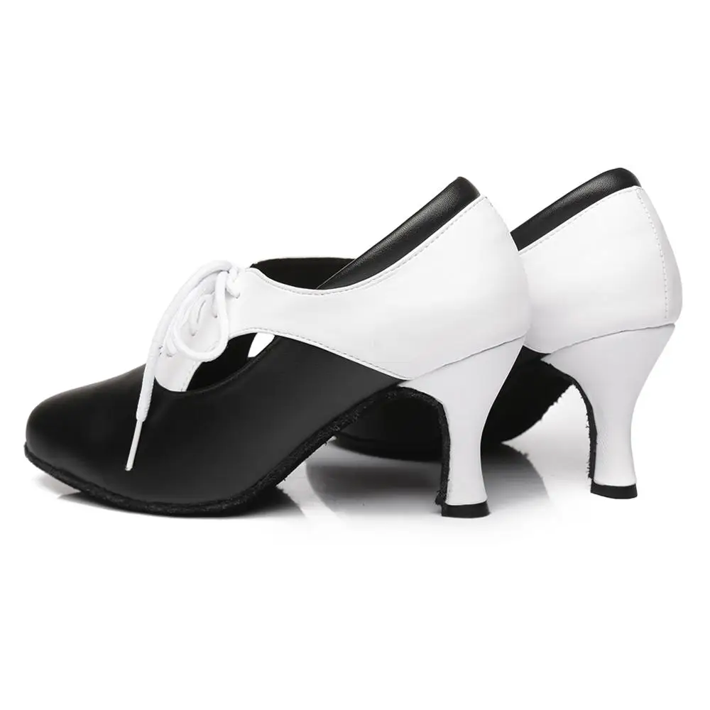 Ballroom Dance Shoes Women Latin Dance Shoes For Ladies Girls Jazz Modern Tango Dancing Shoes Genuine Leather Salsa Shoes