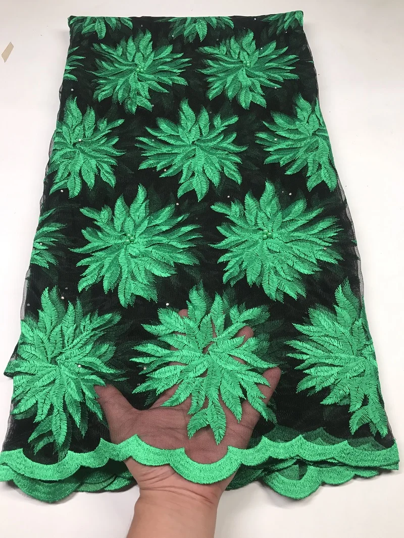 Винно-красное африканское кружево ткань с вышивкой нигерийские французские