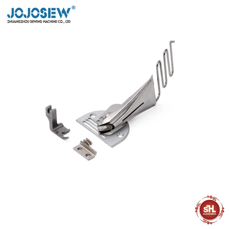 

Single-needle flat car pull-cylinder sewing machine hemming device thick material curling cylinder thick material pull-cylinder