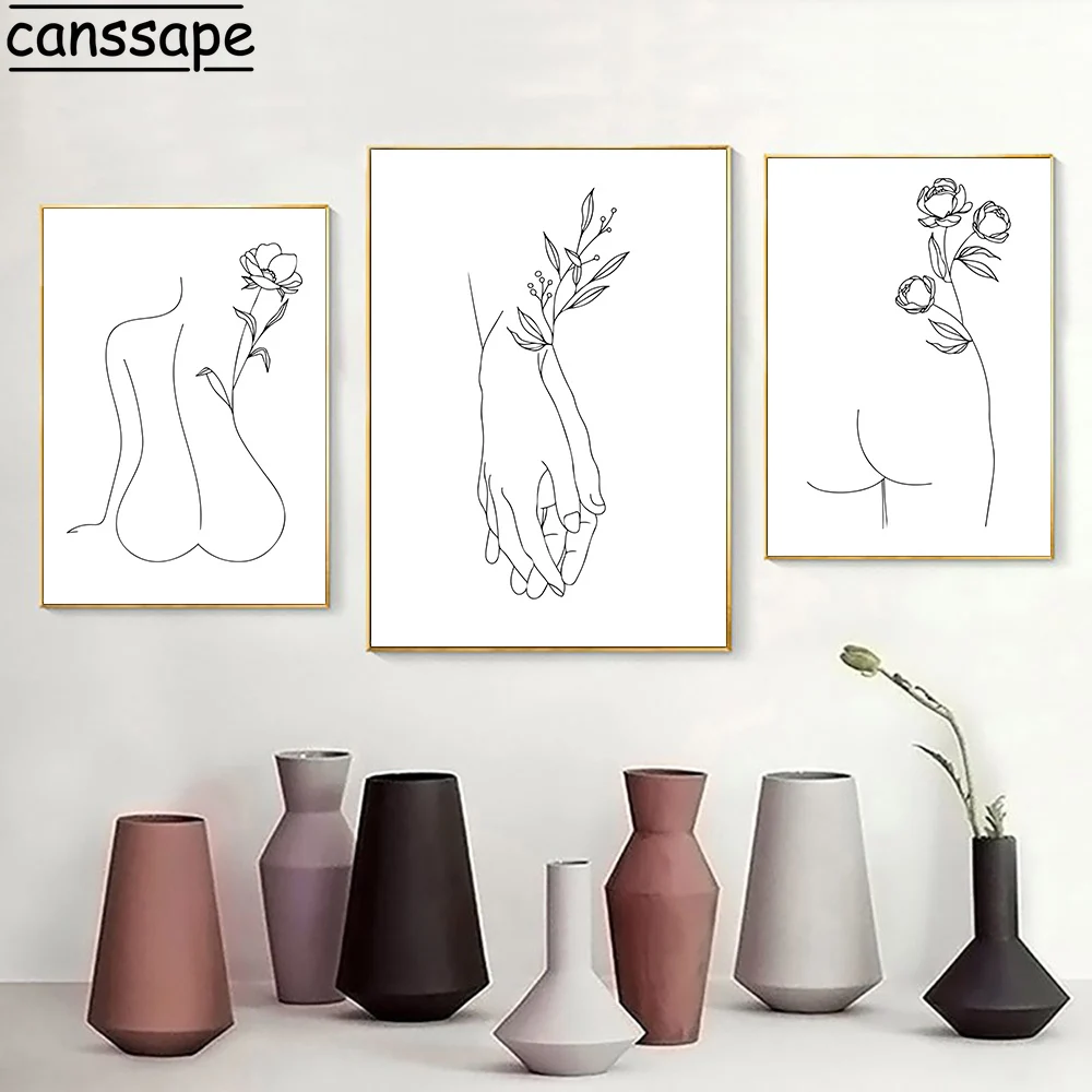 Настенный абстрактный постер для рисования на холсте рисунок с изображением