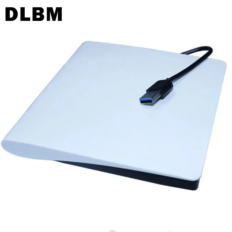 DLBM Портативный USB 3 0 DVD RW внешний привод плеер записывающее устройство