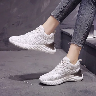 

Breathable Women Shoes Women 2021 Autumn New Casual Lightweight Running Shoes Flat Heel Casual Shoes Zapatos De Mujer