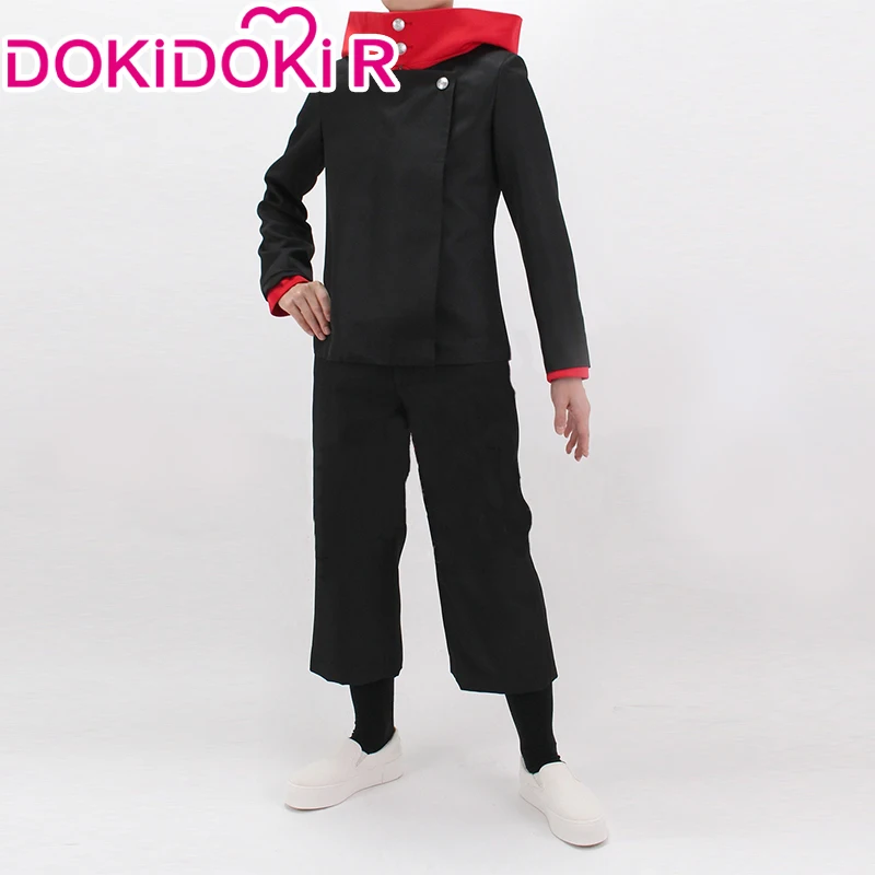 

Dokidoki-R аниме косплей юдзюцу кайзен Косплей Юдзи итадори манга версия черная Униформа юдзюцу кайзен Юдзи итадори костюм