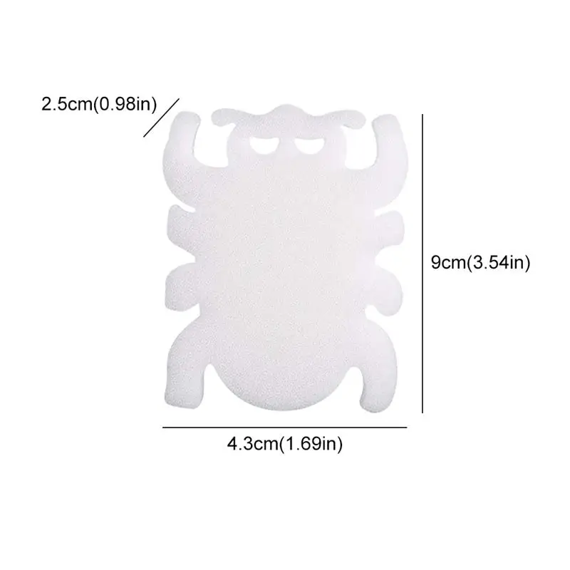 

16Pcs White Floating Spa Sponge Cartoon Turtle Oil Absorbing Hot Tub Skimmer Scum Absorber Cleaners For Swimming Pool