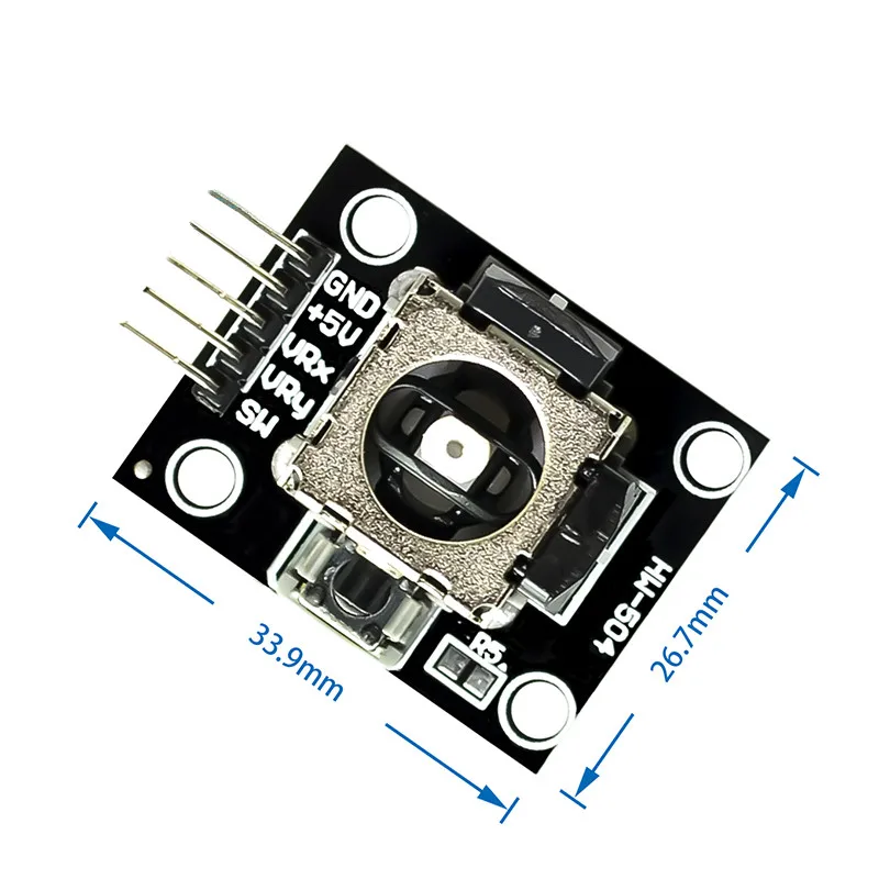 2 шт./лот для Arduino Двойной оси XY джойстик модуль высшего качества PS2 Джойстик