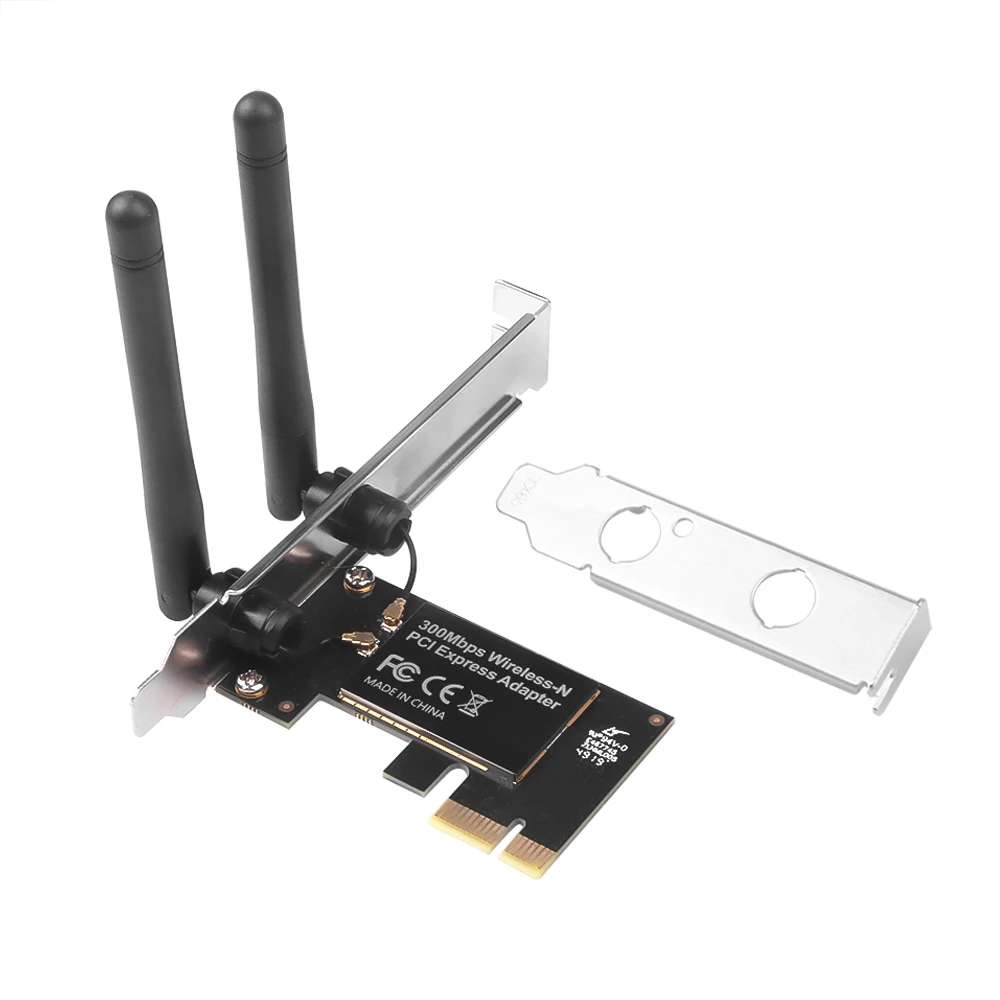 Kebidu 2 4 ГГц беспроводной 300 Мбит/с Wi Fi адаптер PCI E сетевая карта Express для настольного