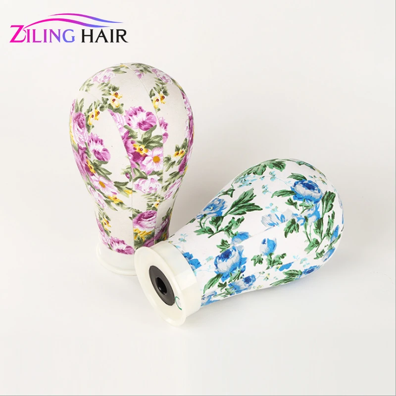 Темно синий холст блок парик Стенд Манекен головной сумка аксессуары