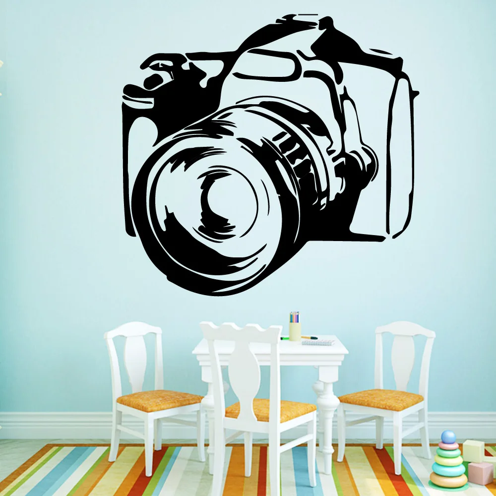 Виниловые наклейки для детской комнаты с изображением камеры | Дом и сад