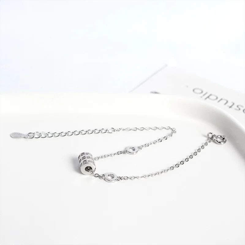 Женский браслет из серебра 925 пробы с Шармами | Украшения и аксессуары