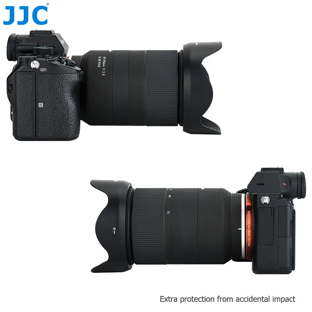 JJC Цветочная бленда для объектива Tamron 28 75 мм f/2 8 Di III RXD (модель: A036) Заменяет HA036 ABS