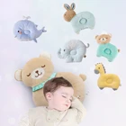 Детская подушка для животных, 1 шт., подушка для кормления, в форме канавок, детская подушка для сна со слоном, для предотвращения сна с плоской головкой для младенцев