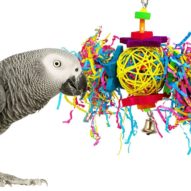 Игрушки для дома птицы попугай жевательные игрушки пятиконечная звезда