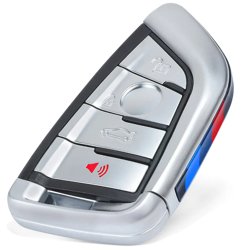 KEYECU Modified Smart Remote Car Key for BMW CAS4 CAS4+ F Chassis 5 7 Series 2012-2016 FOB 4 Buttons - 315MHz/ 433MHz/ 868MHz | Автомобили