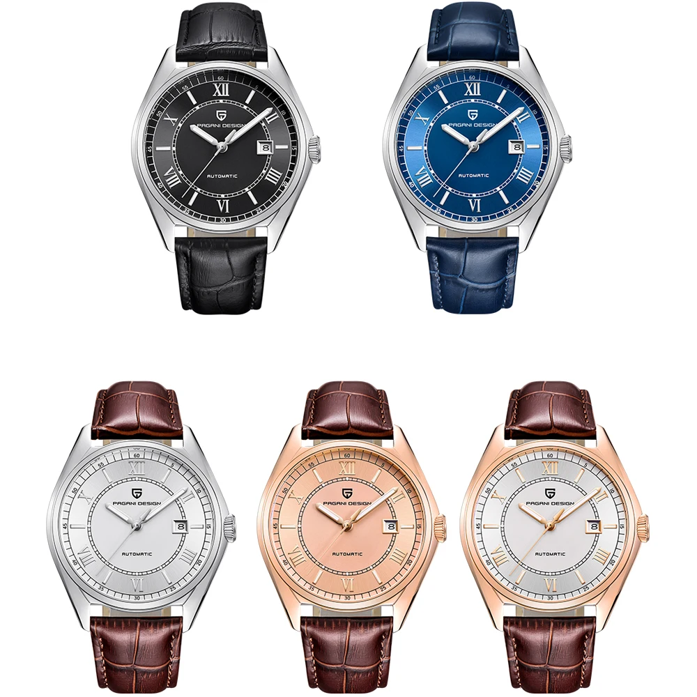 PAGANI мужские роскошные модные автоматические механические часы спортивные