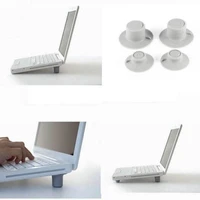 2pcs convenient mini big 2pcs small notebook laptop cooling pads skidproof pad cooler stand