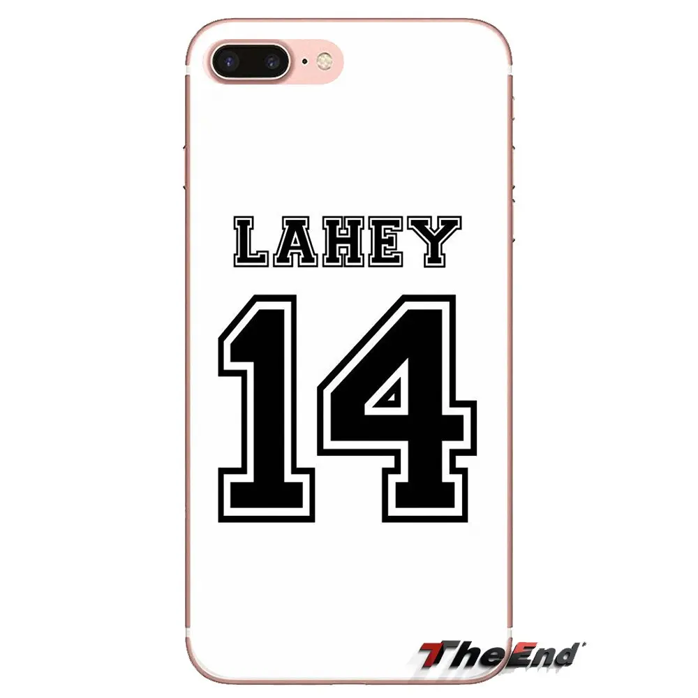TPU Shell Covers For iPhone XS Max XR X 4 4S 5 5S 5C SE 6 6S 7 8 Plus Samsung Galaxy J1 J3 J5 J7 A3 A5 teen wolf Jersey lahey 14 |