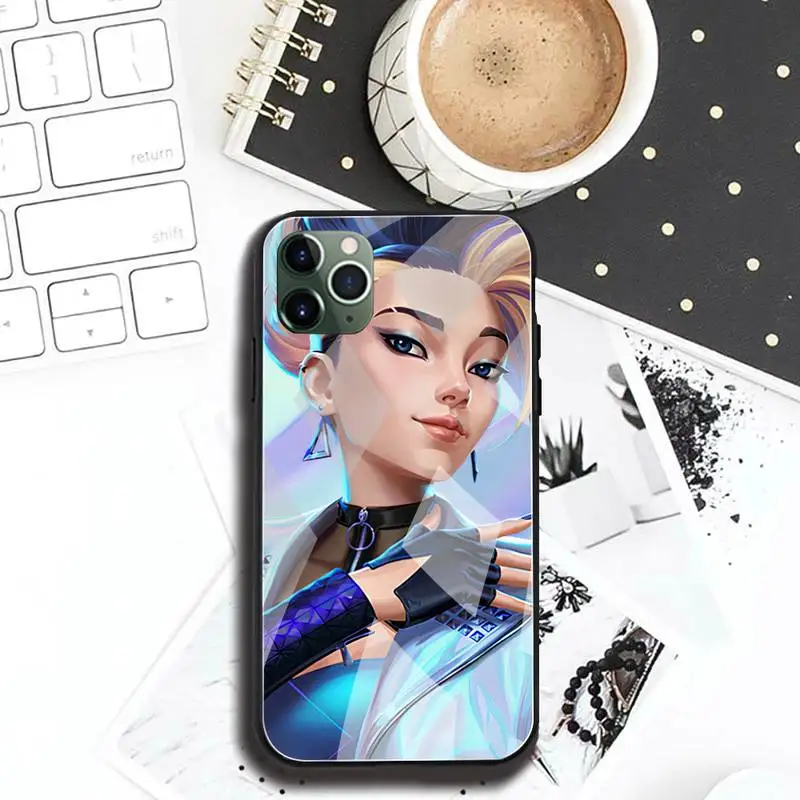 

League of Legends lol Phone Case Tempered Glass For iPhone 12 11 Pro Max Mini XR XS MAX 8 X 7 6S 6 Plus SE 2020 cover