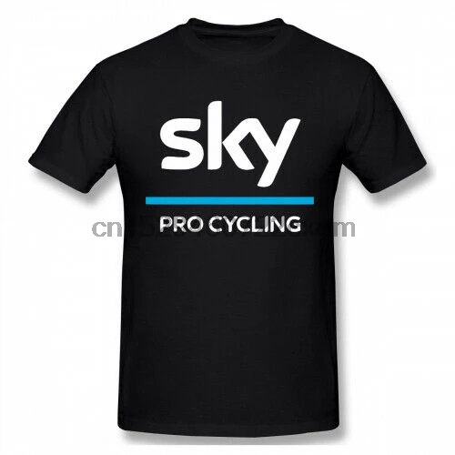 

Mens Sky Cycling Team Fashion Short Sleeve Cool T Shirt