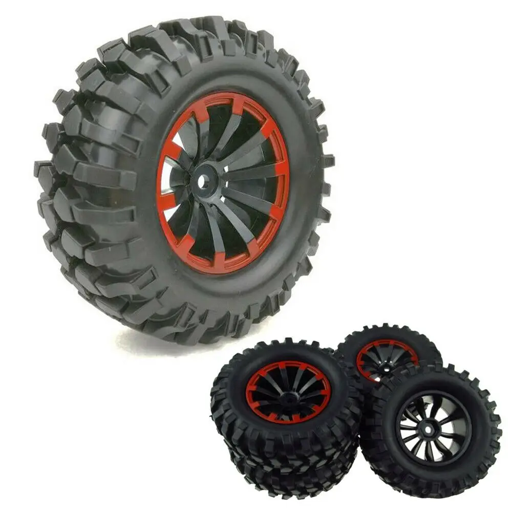 

Резиновые шины и колеса 4 шт./компл. 1:10 4 шт. для TRAXXAS D90 SCX10 RC автомобиль короткий курс грузовик резиновые шины и колесные диски на складе