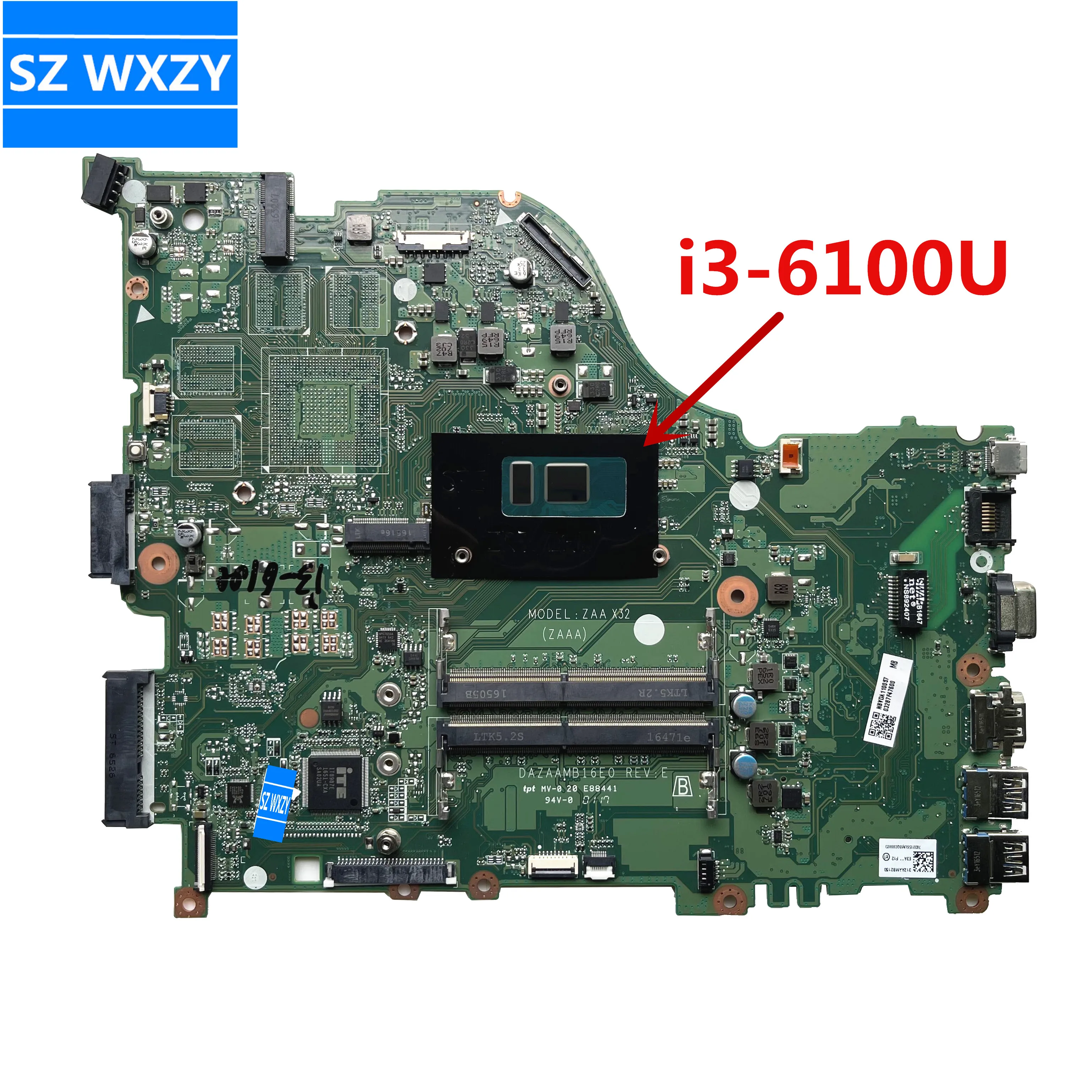 Оригинальный для ноутбука Acer Aspire E5 575 материнская плата портативного компьютера