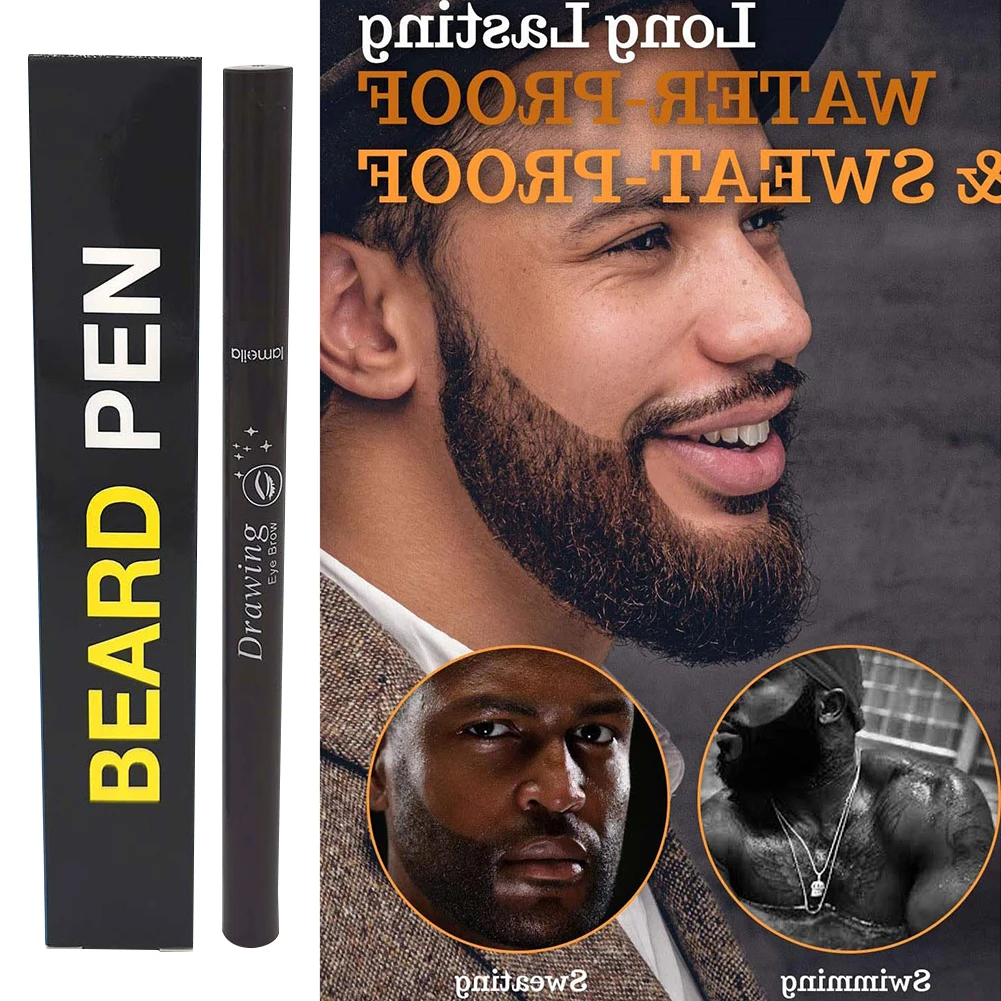 Мужская модная ручка для бороды усилитель водонепроницаемые усы инструменты
