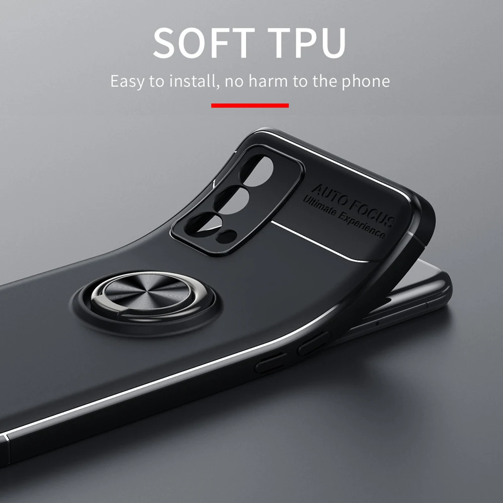 keysion shockproof case for realme gt master edition explorer gt neo silicone ring stand phone cover for realme q3 pro carnival free global shipping