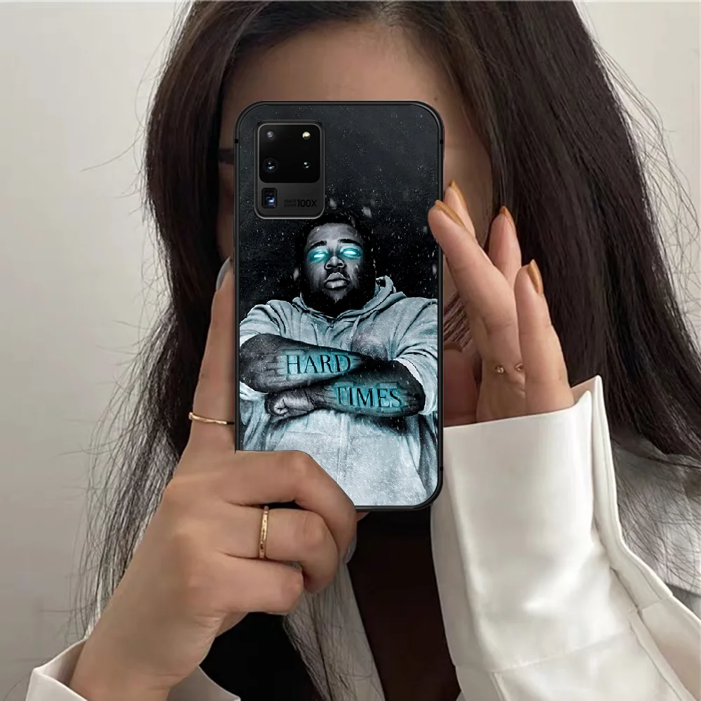 

Rod Wave Rapper Phone Case For Samsung Galaxy S 7 21 Note 8 9 10 20 E FE Ultra Plus black Cover Luxury Coque Tpu Back Pretty