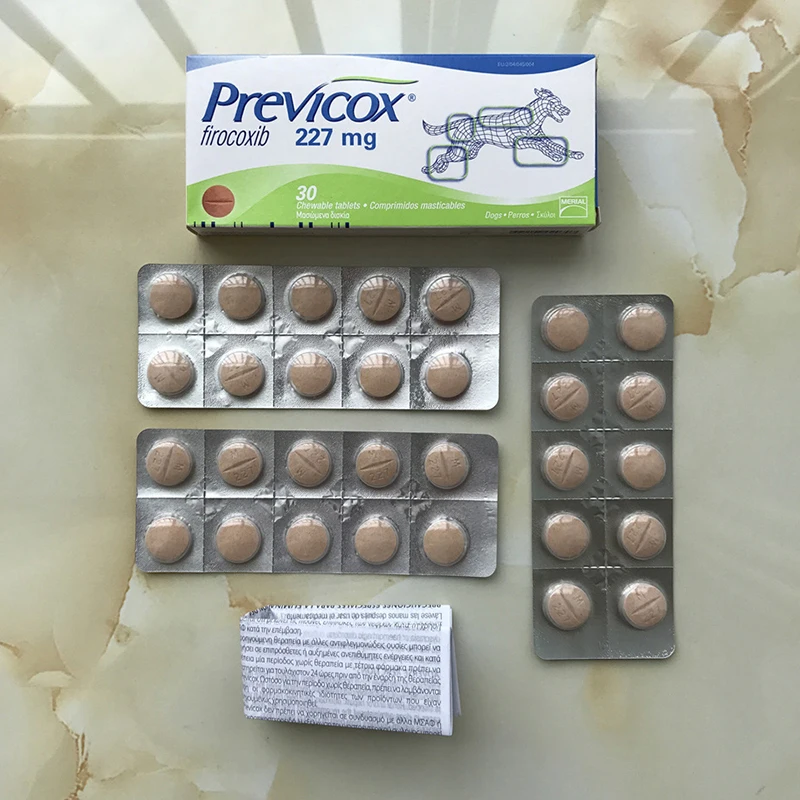 

Previcox (Firocoxib) Chewable Tablets for Dogs 57/227mg New